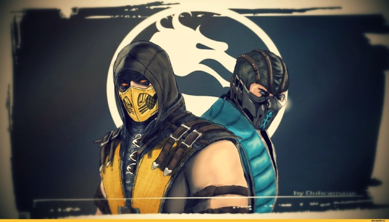 Мортал комбат 11 Скорпион и саб Зиро