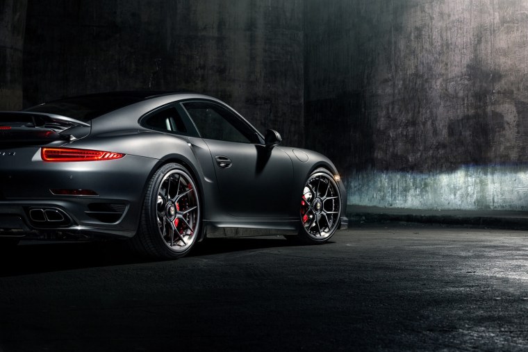 Porshe 911 Turbo s Black