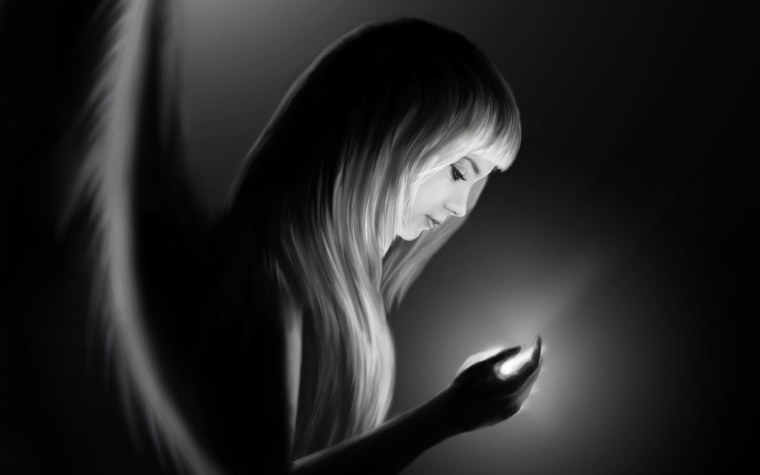 Темный ангел девушка