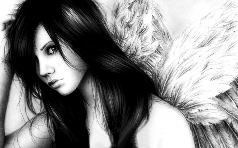 Эскизы тату ангелочки