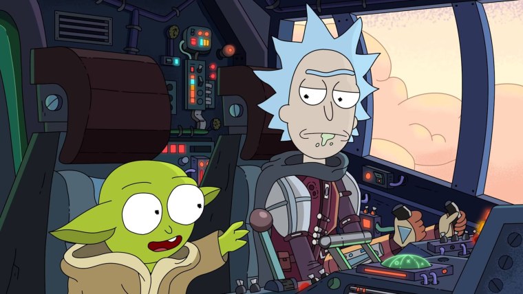 Рик из Рик и Морти злой