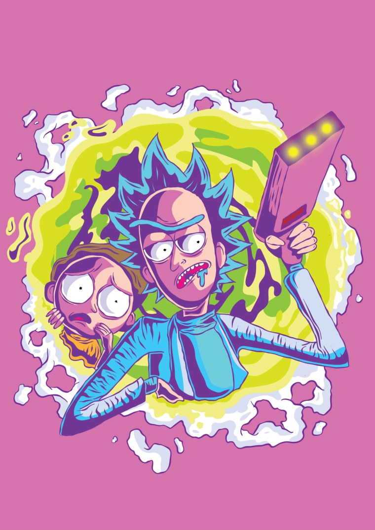 Рик и Морти на аву