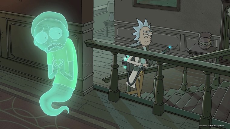 Рик и Морти призрак