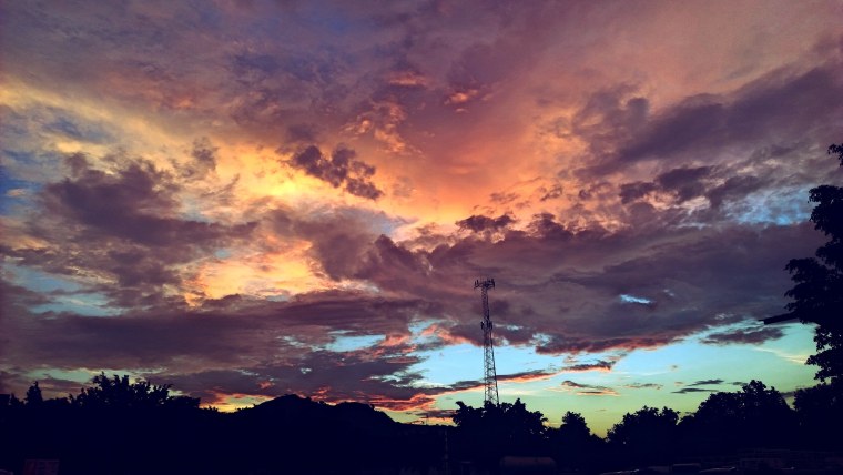 Вечернее небо