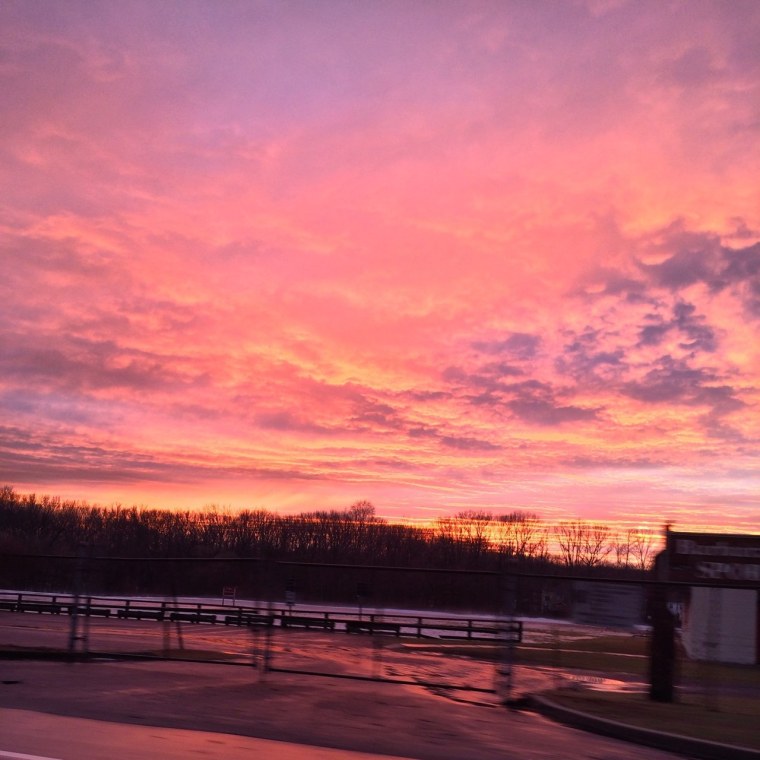 Нежный закат