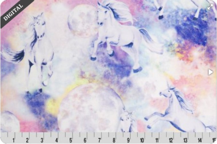 Макет баннера Единорог