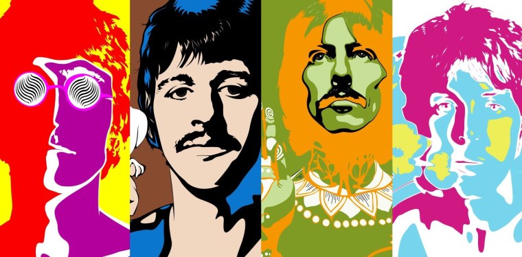 Битлз Картун