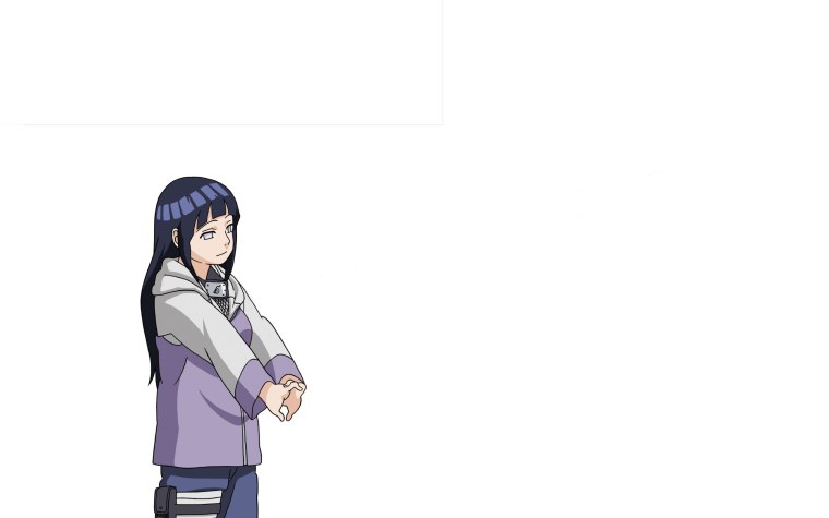 Хината Хьюга на клавиатуру