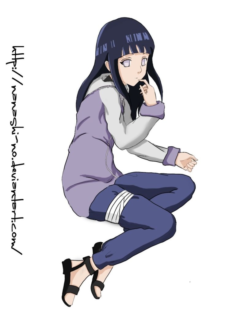 Наруто Хината Хьюга в полный рост