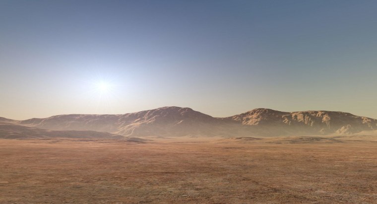 Пустыня ровная