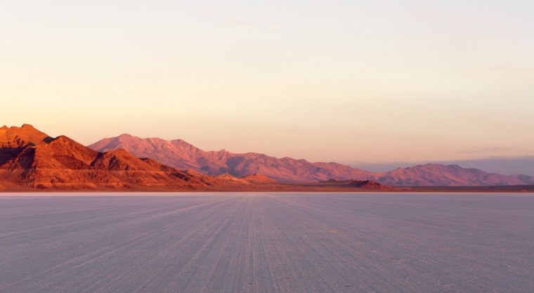 Невада пустыня соль