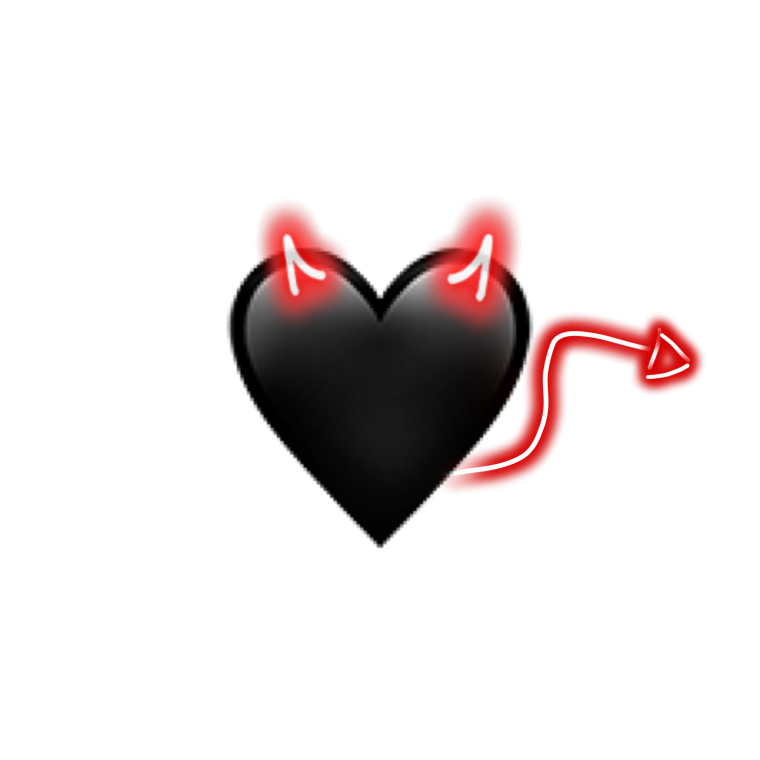 Сердце на черном фоне