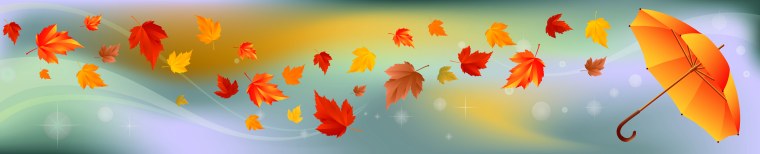 Баннер на тему осень