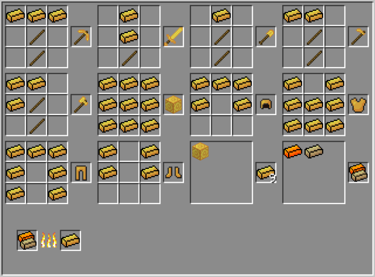 Майнкрафт 1.1 крафты