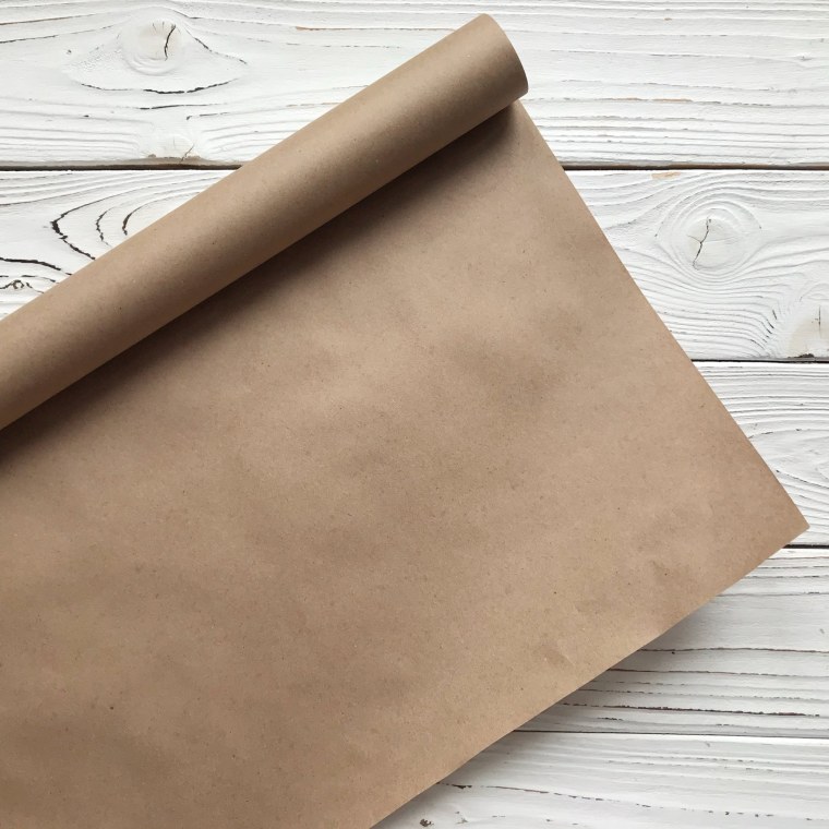Бумага упаковочная крафт без печати 70 г/м2 0.72 х 10
