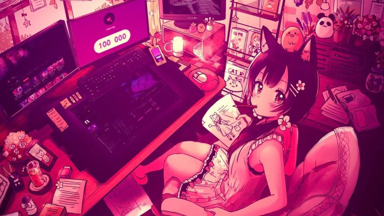 Девушка геймер