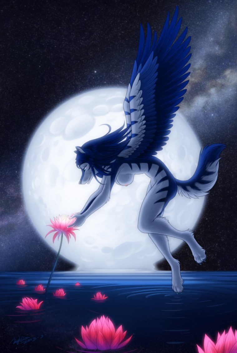 Симуран крылатый волк