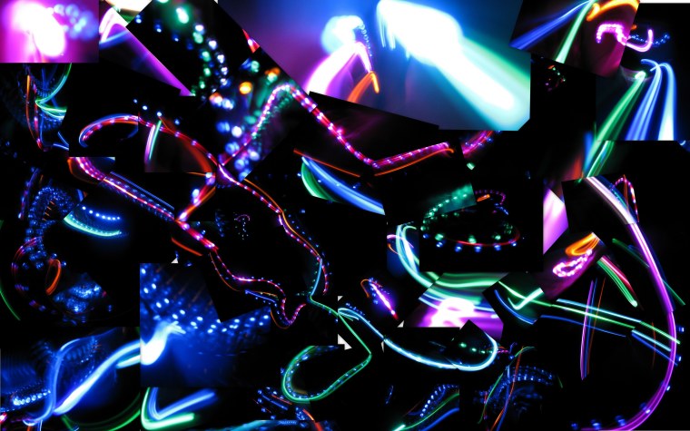 Неоновые обои