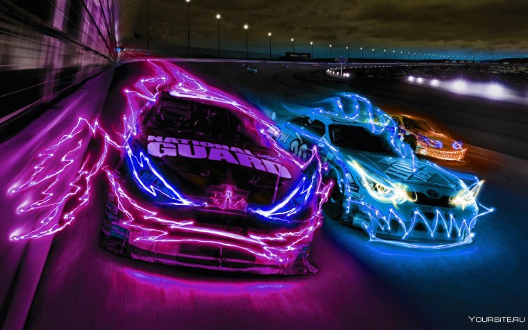 Крутые Тачки с подсветкой