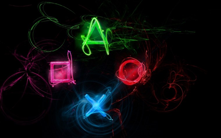 Неоновый рабочий стол