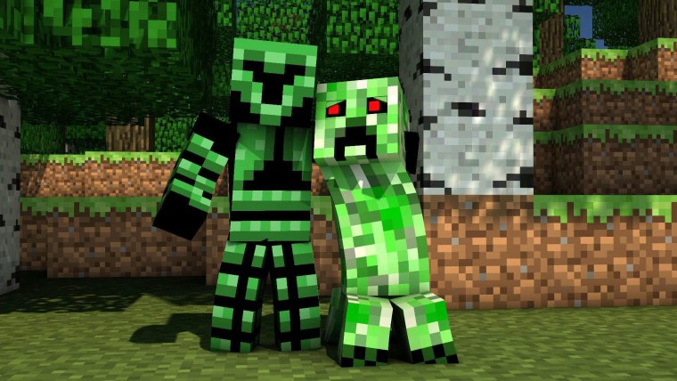 Майнкрафт с КРИПЕРОМ