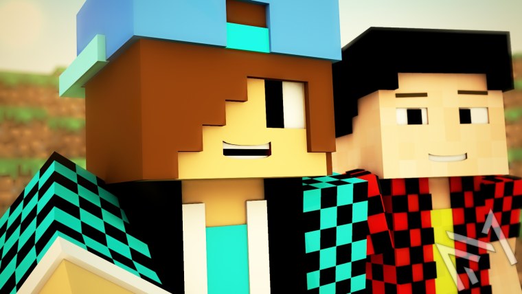 2 Мальчика в МАЙНКРАФТЕ