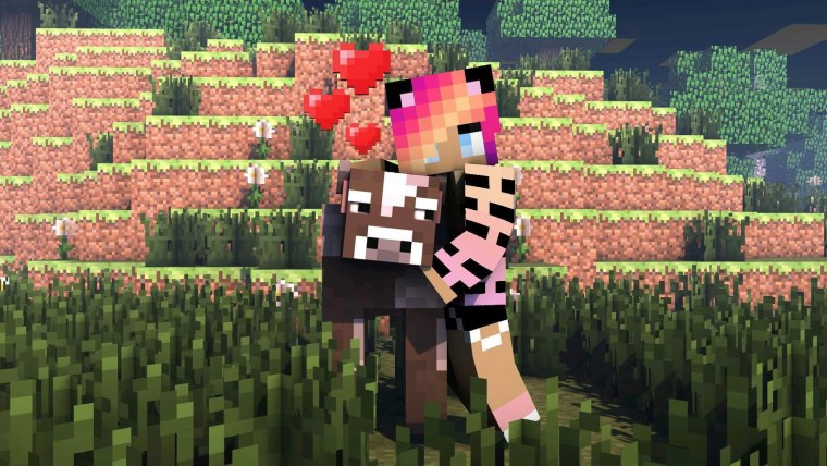 Красивые девушки майнкрафт