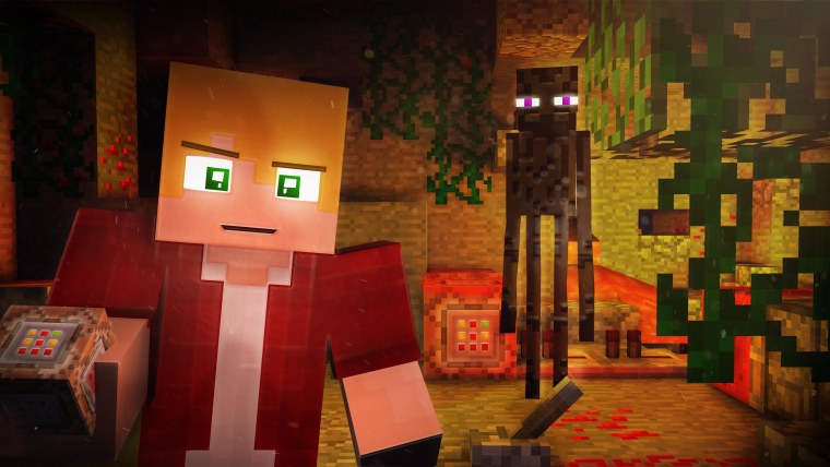 Картинки на рабочий стол майнкрафт анимация