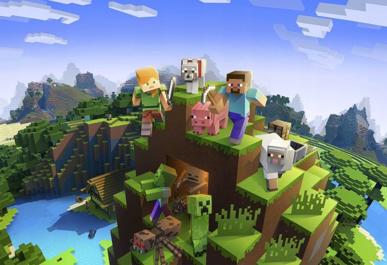 Нинтендо спивич майнкрафт