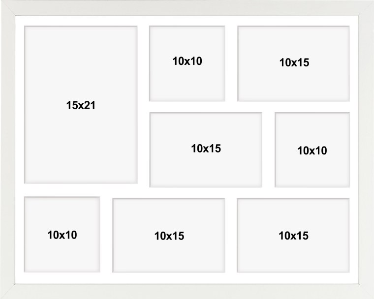 Размеры фоторамок