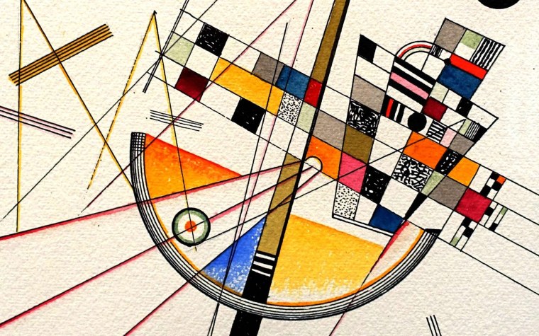 Кандинский картина Баузаус