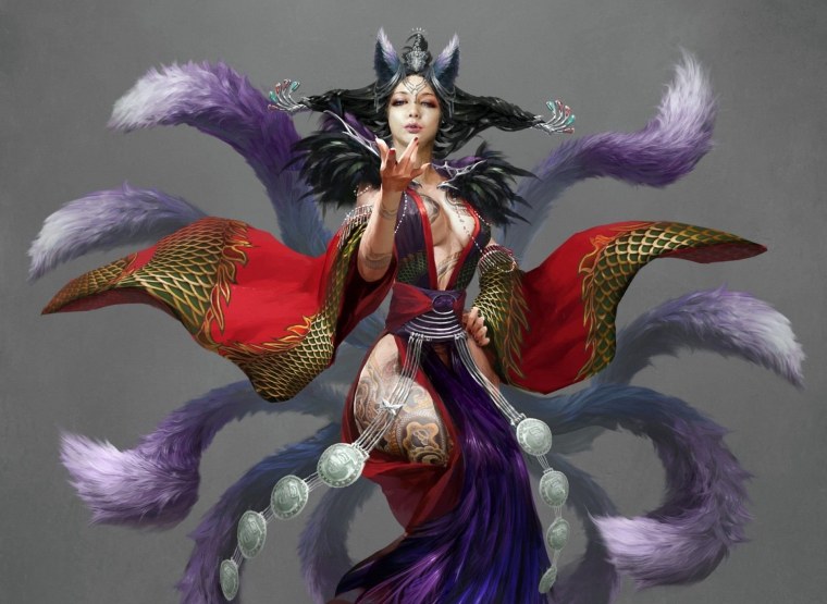 Кумихо парень