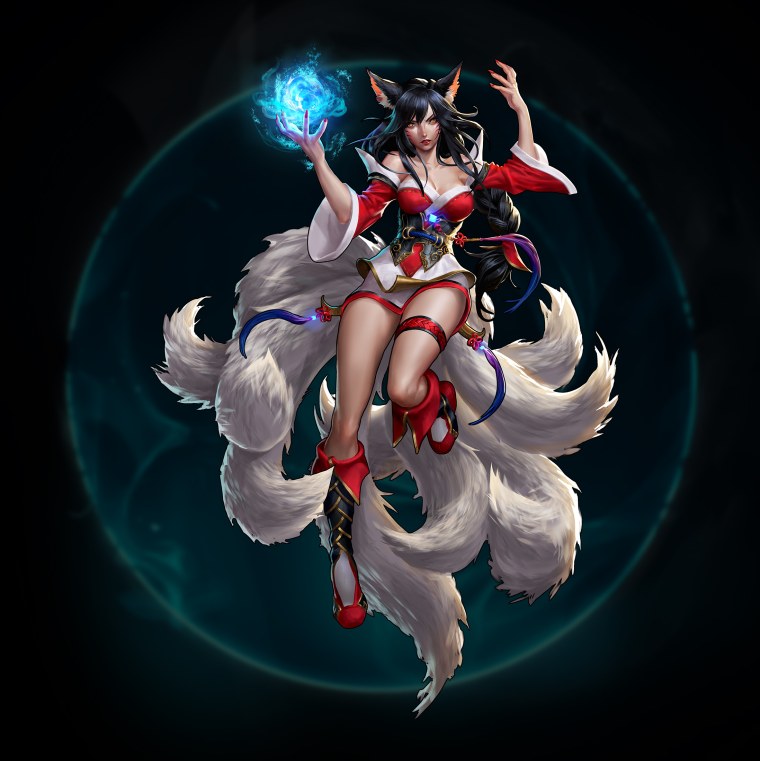 Девятихвостая лиса Ahri
