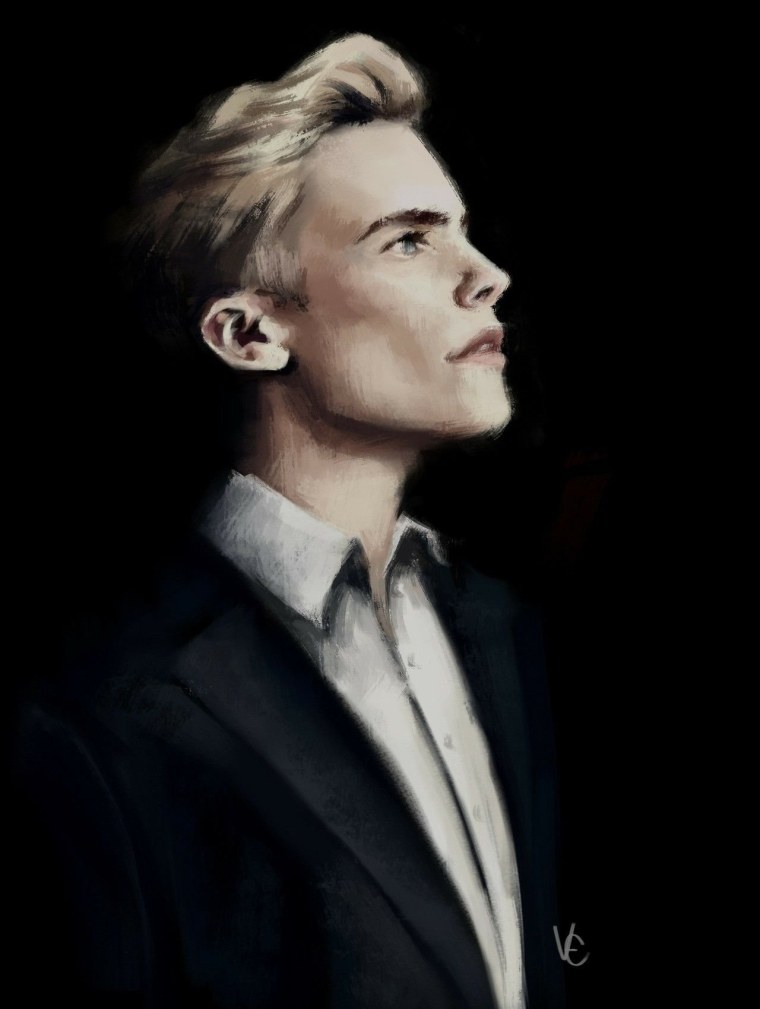 Драко Малфой Слизерин арт