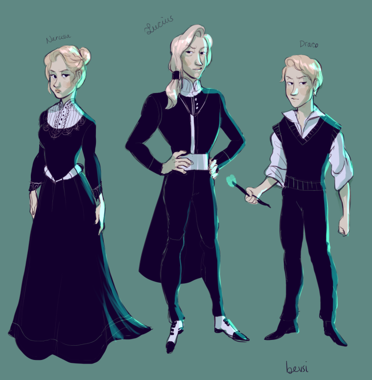 Драко Малфой аниме