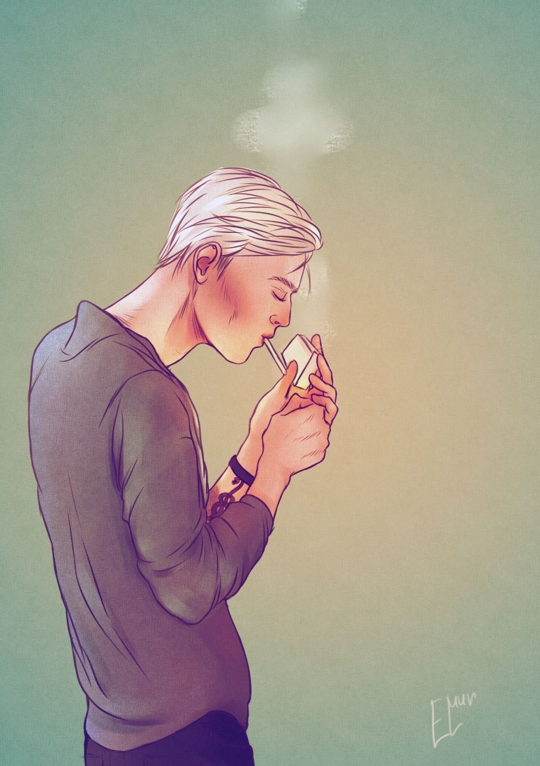 Арт Гарри Поттер и Драко