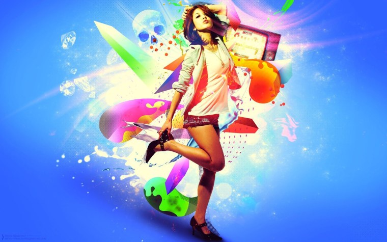 Яркая заставка на рабочий стол