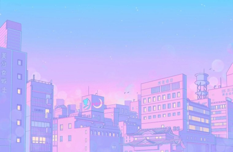 Фоны в стиле аниме Эстетика