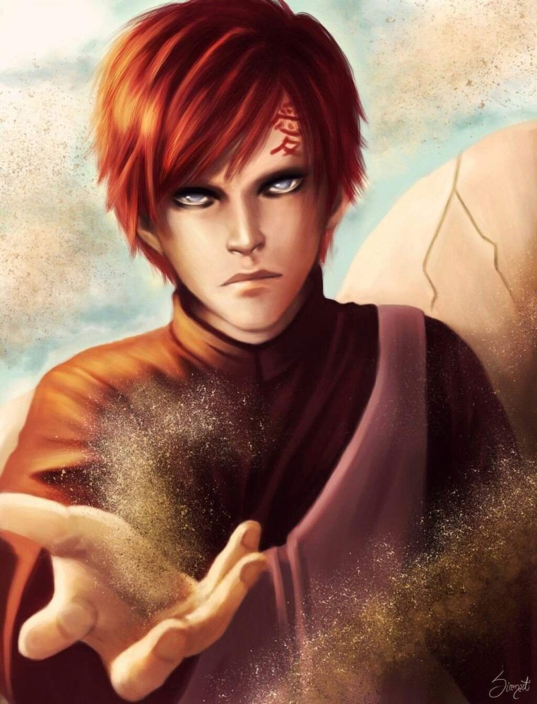 Наруто Гаара арт