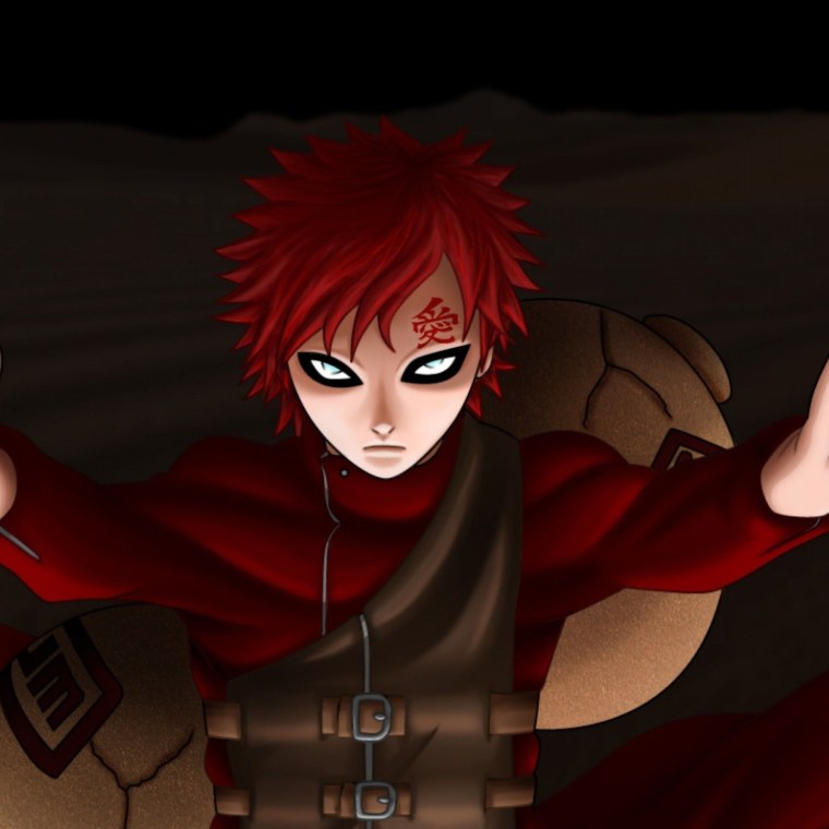 Гаара и Наруто