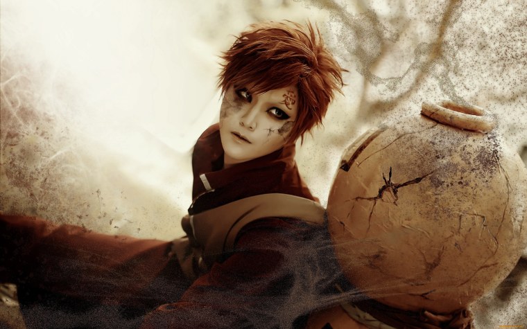 Наруто косплей Гаара