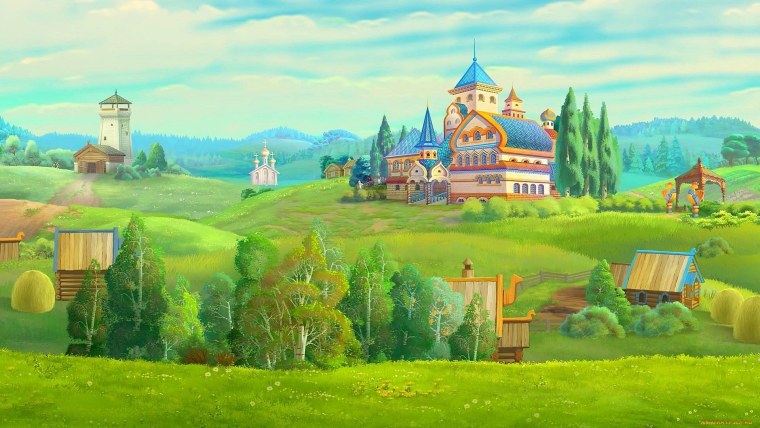 Мультяшный фон