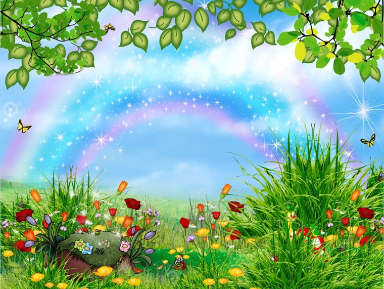 Мультяшный фон