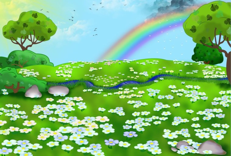 Детский фон