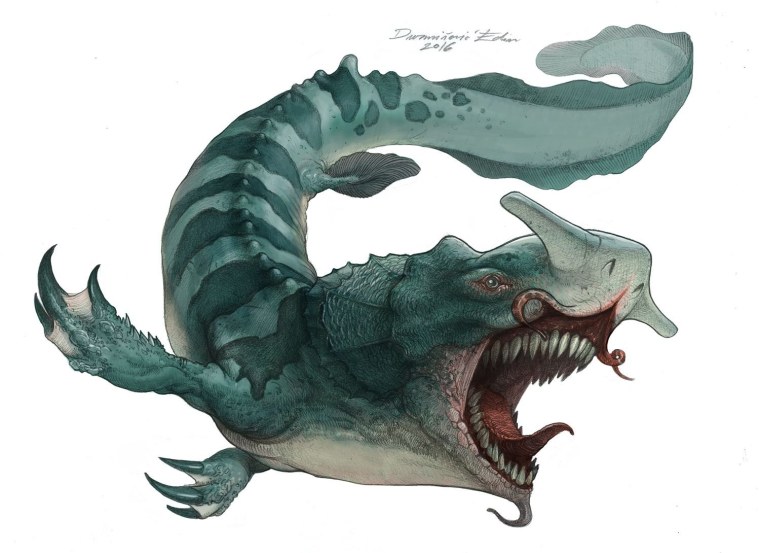 Морские чудовища для детей