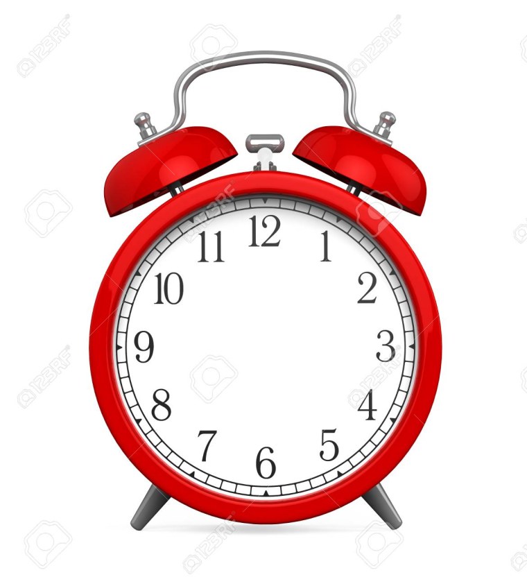 Часы будильник без стрелок