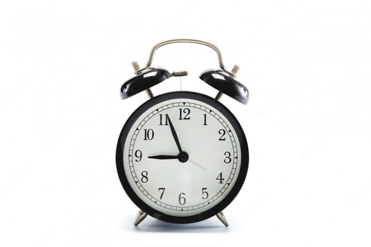 Часы голубые для метрики