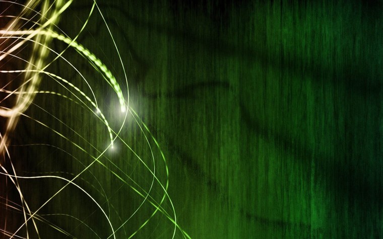 Темно зеленая абстракция