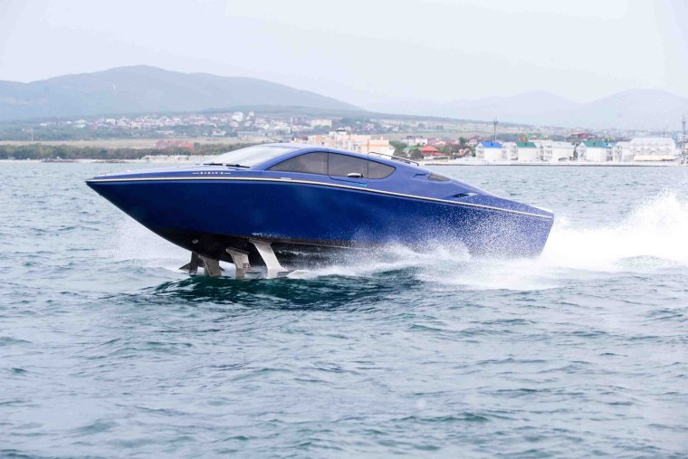 Сагарис катер на подводных крыльях