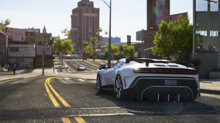 GTA 5 Бугатти Centodieci